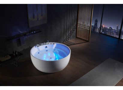 Indoor Whirlpool Badewanne Whirlwanne Wasserstrahlen Spa Wanne Relax 