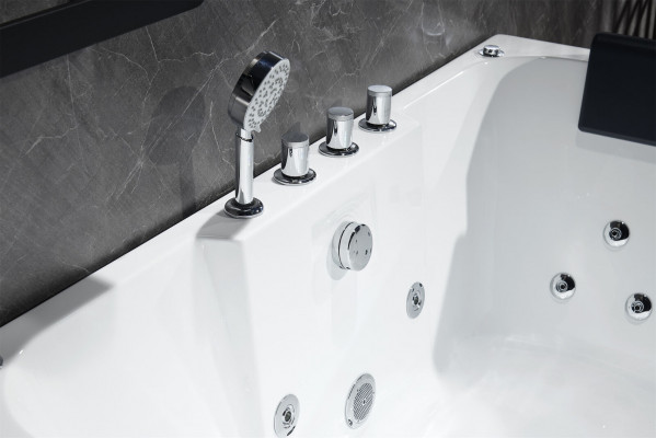Whirlpool Massagedüsen Badewanne Doppelte Wanne Eckbadewanne Wanne 2 Personen