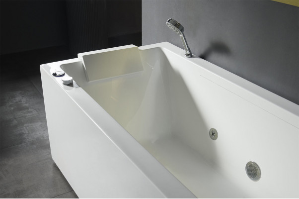 Luxus Indoor Whirlpool Badewanne Whirlwanne Home Spa Weiß Wanne Relax