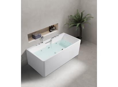 Whirlpool Badewanne Wanne Luxus Wannen Badewannen Relax mit Griff 150x80