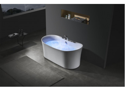 Acryl Whirlwanne Indoor Whirlpool Badewanne Home Spa Weiß