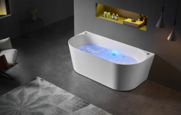 Relax Wanne Home Spa Indoor Badewanne Whirlwanne Weiß 