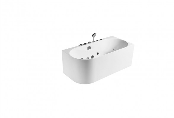 Acryl Whirlwanne Indoor Whirlpool Badewanne Home Spa Weiß