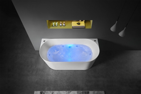 Relax Wanne Home Spa Indoor Badewanne Whirlwanne Weiß 