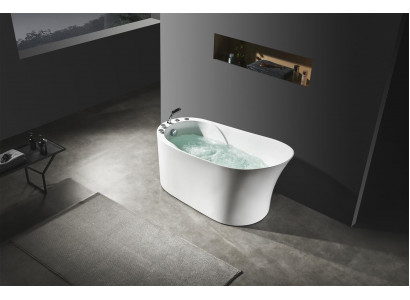 Whirlpool Oval Wanne Home Spa Indoor Badewanne Whirlwanne
