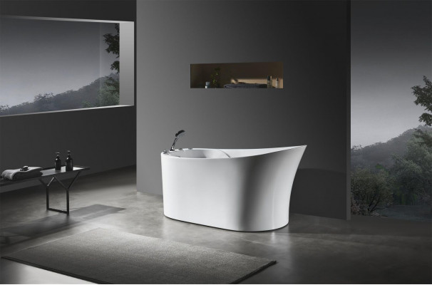 Whirlpool Oval Wanne Home Spa Indoor Badewanne Whirlwanne