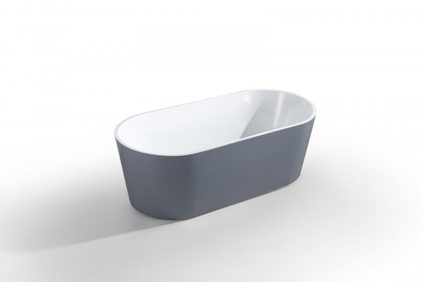 Wanne Badezimmer Acryl Badewanne Standbadewanne Freistehende Grau