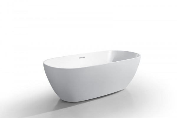 Standbadewanne Badezimmer Acryl Badewanne Wanne Freistehende Weiß