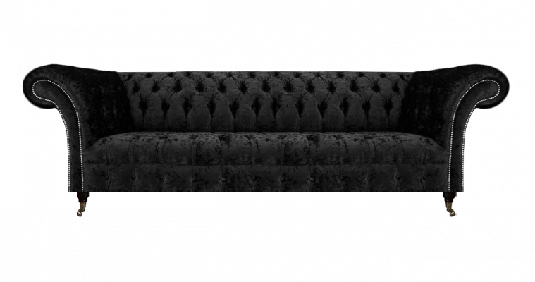 Wohnzimmer Chesterfield Viersitzer Sofa Couch Polstermöbel Einrichtung Neu