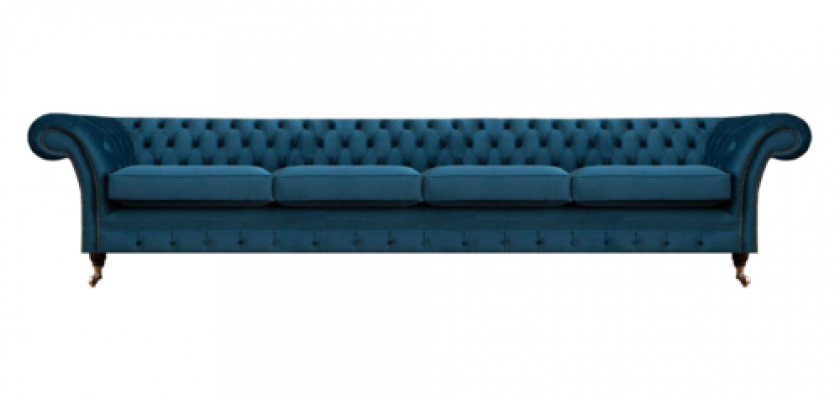Wohnzimmer Chesterfield Einrichtung Polstermöbel Sofa Couch Viersitzer Neu