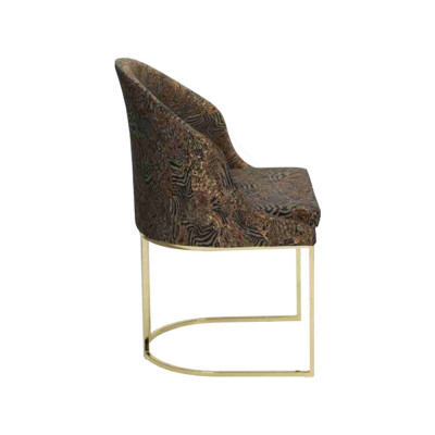 Modern Esszimmer stühle Wohnzimmer luxuriöse Mehrfarbig 4x Stühle Metall neu
