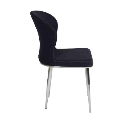 Gruppe Set 4x Sessel Stuhl Design Stoff Polster Stühle Esszimmer Textil