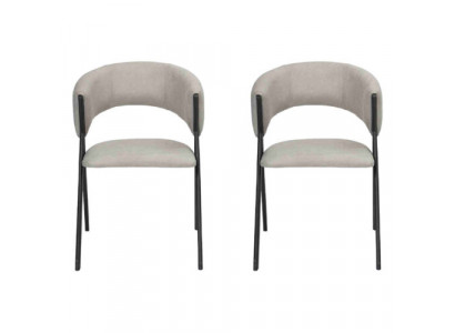 Esszimmer Luxus Designer Stil Modern 2x Stühle Polstersitz Einrichtung Neu
