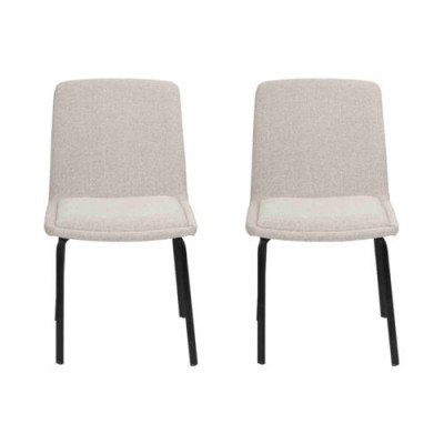 Weiße Polsterstühle Designer 2x Esszimmerstühle Moderne Küchenstühle