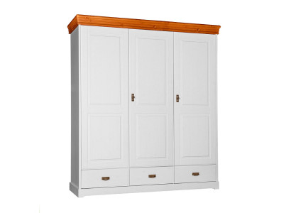Kleiderschränke Landhaus Garderobe Kleiderschrank Holzschrank xxl Schrank Regal