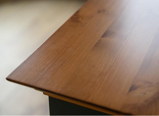 Wohnwand Holz Kommode + RTV Sideboard Italienische Landhaus Möbel 3tlg. Set Neu