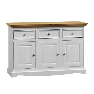 Massive Kommode Schrank Anrichte Sideboard Möbel Kommoden Holz Schränke Landhaus