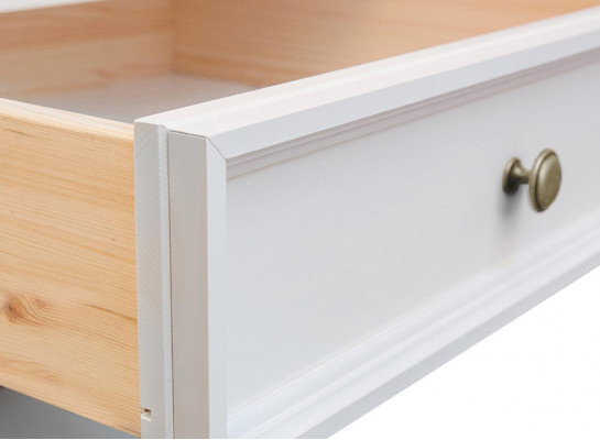 Kommoden Landhaus Edel Luxus Schränke Holz Kommode Hoch Schrank Side Low Board