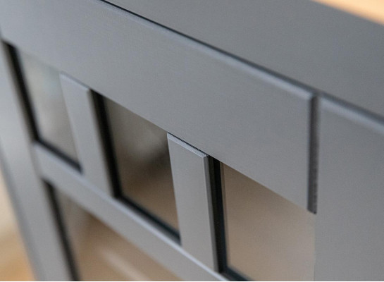 Wohnzimmer Anrichte Designer Schrank Schränke Kommode Vitrine Kommoden Vitrinen