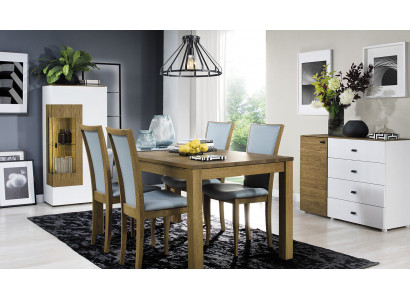 Tische Essgruppe Esszimmer Garnitur Stuhl Holz Set Tisch Essgarnituren