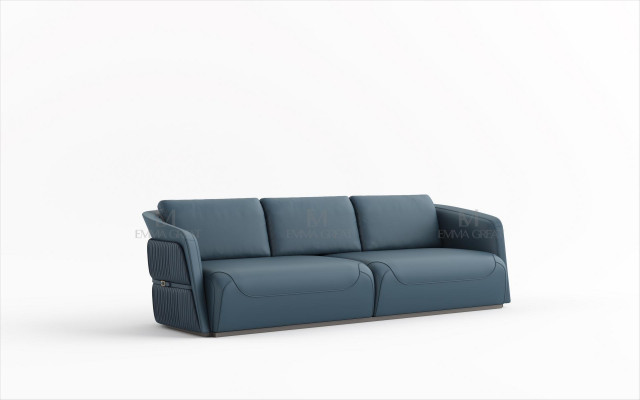Sofa Dreisitzer Couch Polster Design Sitz Sofas Zimmer Moderne Leder