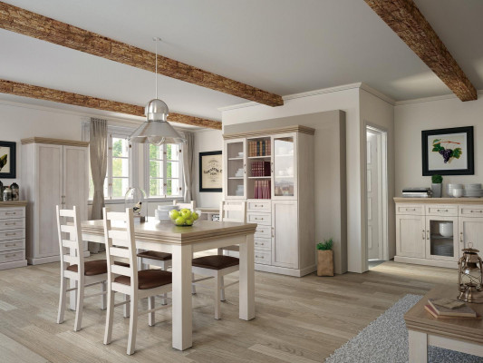 Kommode Wohnen Möbel Holz Sideboard Handarbeit Konsole Kommoden Low Board Luxus