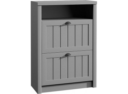 Schuhschrank Fach Kommode Holz Massive Möbel Schuhregal Regal Garderobe neu