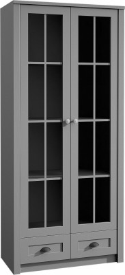 Vitrine Regal Aktenschrank Glasschrank Antik Luxus Schrank Holz Möbel Schränke