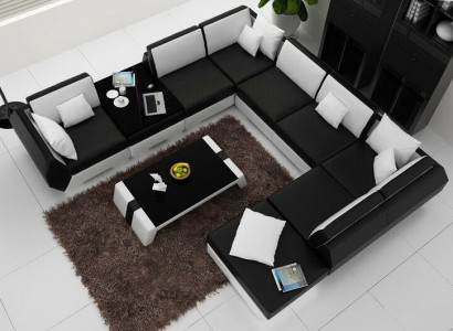 Polster Garnitur Sofas Couchen neu Sofa Couch Wohnlandschaft Eckgarnitur