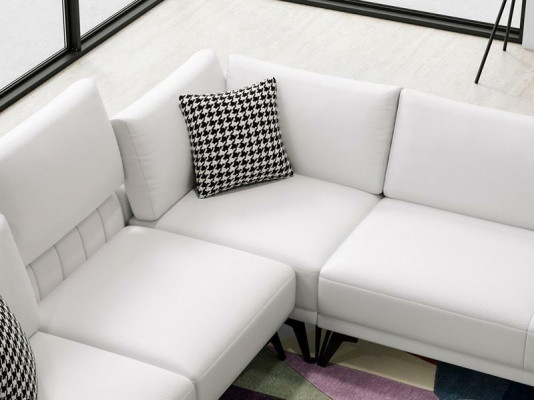 Gemütliche Ecksofa Couch Polster Ecksofas Couchgarnituren Sitzlandschaft