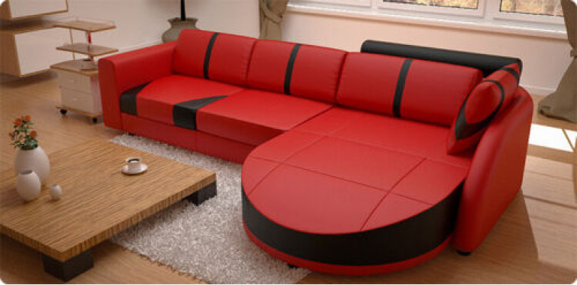 Eckcouch Eckgarnitur L Form Sofa Ecksofa Dekorative Garnitur Polster Couch