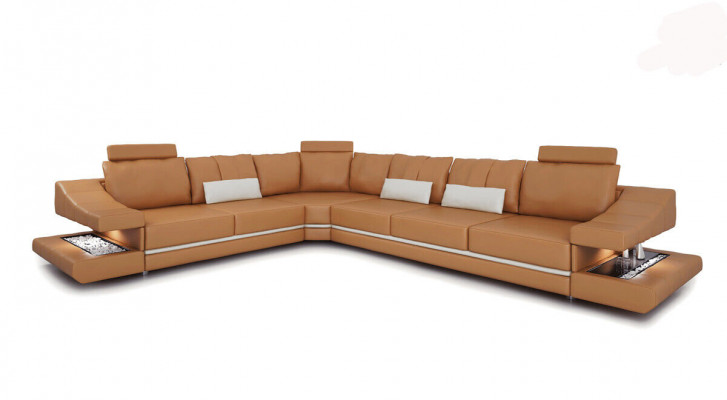 Ledersofa Ecksofa Couch Designer Polster Eckgarnitur Sofa Couchen Sofas
