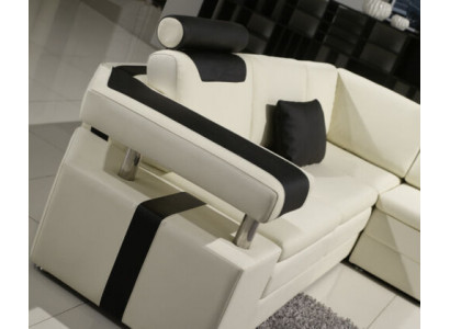 Designer Wohnzimmer Ecksofa Couch Polster Sitz Ecke Garnitzur