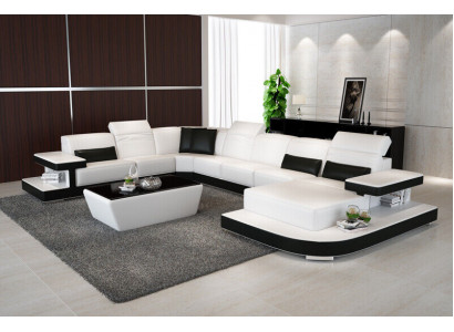 Wohnlandschaft Eckgarnitur Ecksofa Polster Garnitur Sofas Couchen neu
