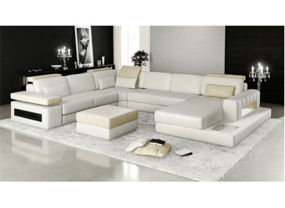 Ecksofa Polster Garnitur Sofas Couchen neu Sofa Couch Wohnlandschaft