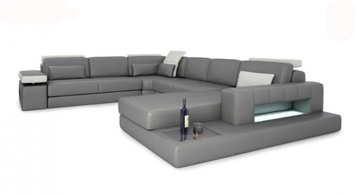 Ecksofa Polster Garnitur Sofas Couchen neu Sofa Couch Wohnlandschaft