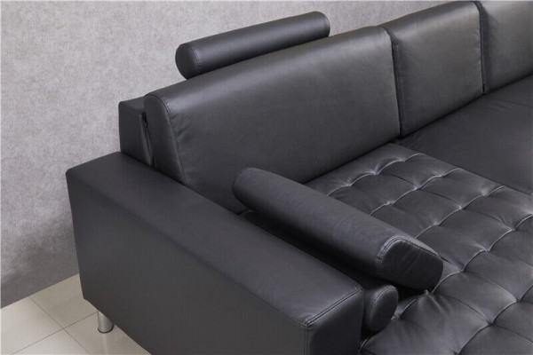 Ecksofa U Form Sofa Couch Polster Ecksofa Wohnlandschaft Ledersofa