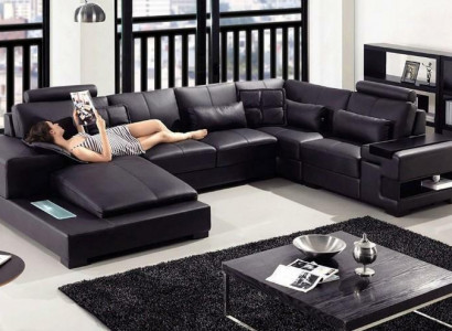 Sofa Wohnlandschaft U Form Ecksofa Couch Garnitur Polster Ecksofa Neu