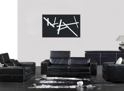 Sofagarnitur Ledersofa Sofa Sitzer Set Sofa Polster Couch 3tlg Sessel Couchen