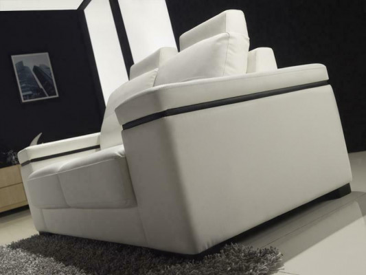 Sofagarnitur 3+2+1 Sitzer Set Design Sofas Polster Leder Relax Couchen