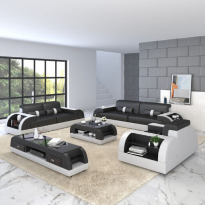 Sofagarnitur 311 Sitzer Design Couch Polster Sofas Modern Garnitur Gruppe