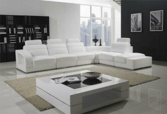 Wohnlandschaft Eckgarnitur Sofa Ecksofa Couch Garnitur Polster Eckcouch