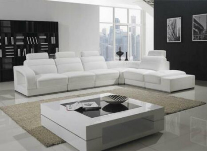Wohnlandschaft Eckgarnitur Sofa Ecksofa Couch Garnitur Polster Eckcouch