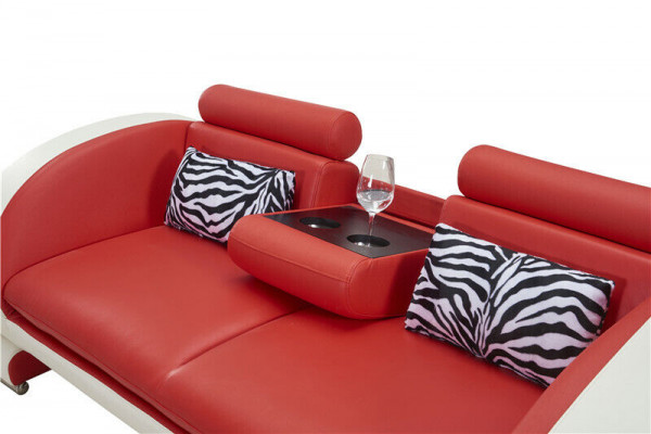 Sofas Moderne Couchen Polster Leder 311 Sitzer Sofagarnitur Garnituren