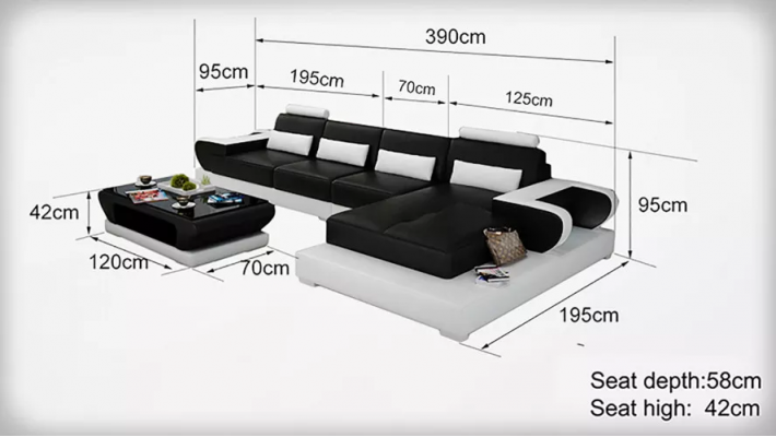 Sofa Ledersofa Eckcouch Polstergarnitur Couch Eckgarnitur Wohnlandschaft Polster