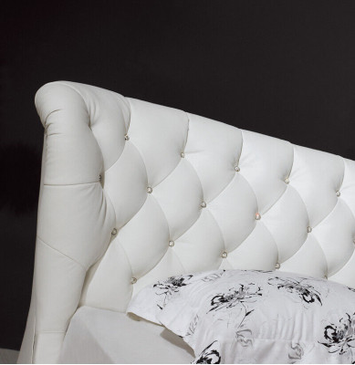 Designer Bett Chesterfield Leder Hotel Betten Doppel Luxus Schlaf Zimmer
