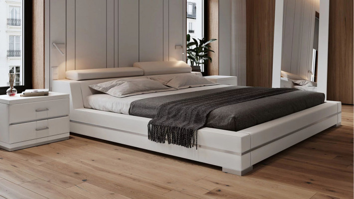 Bett Polster Design Luxus Doppel Hotel Betten Ehe 180x200cm Deko Schlaf