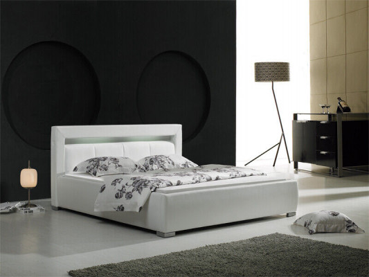 Leder Bett Polster Design Luxus Doppel Hotel Schlaf Zimmer Ehe Betten