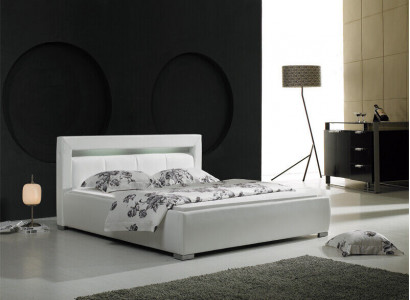 Leder Bett Polster Design Luxus Doppel Hotel Schlaf Zimmer Ehe Betten