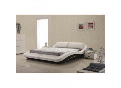 Luxus Leder Design Polster Betten Doppel Modernes Bett Ehe Deko Exclusiv